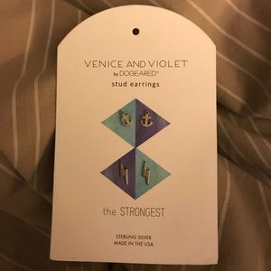 Venice and Violet by Dogeared Stud Earrings